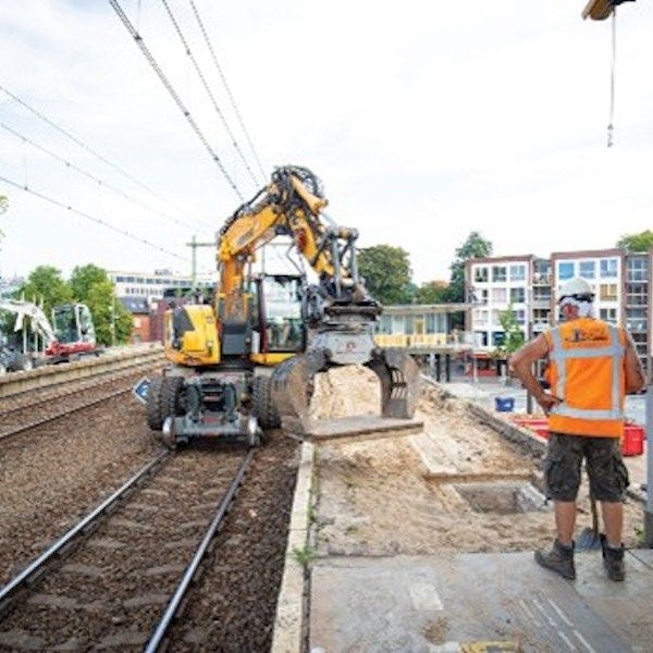 ProRail werkt aan het spoor