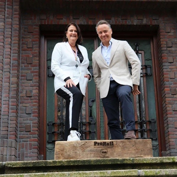 Inés Plasmans-Levert Prorail en Michiel Kroeks