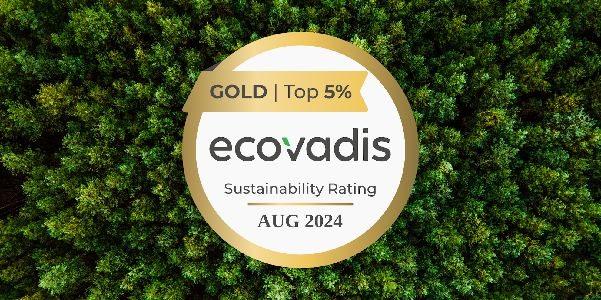 EcoVadis beloont Conclusion met Sustainability Rating Gold